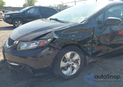 2015 Honda Civic Lx from USA, damaged, VIN 19XFB2F57FE292295